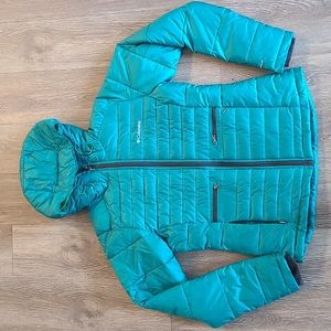New Columbia Women's Powder Pillow Teal Jacket (M)